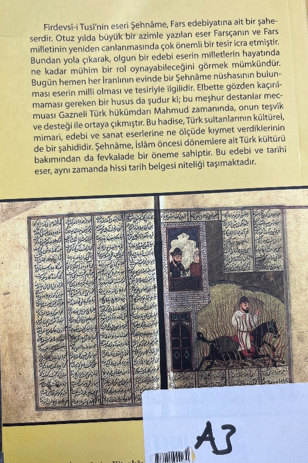 Şark İlyada’sı Şehname