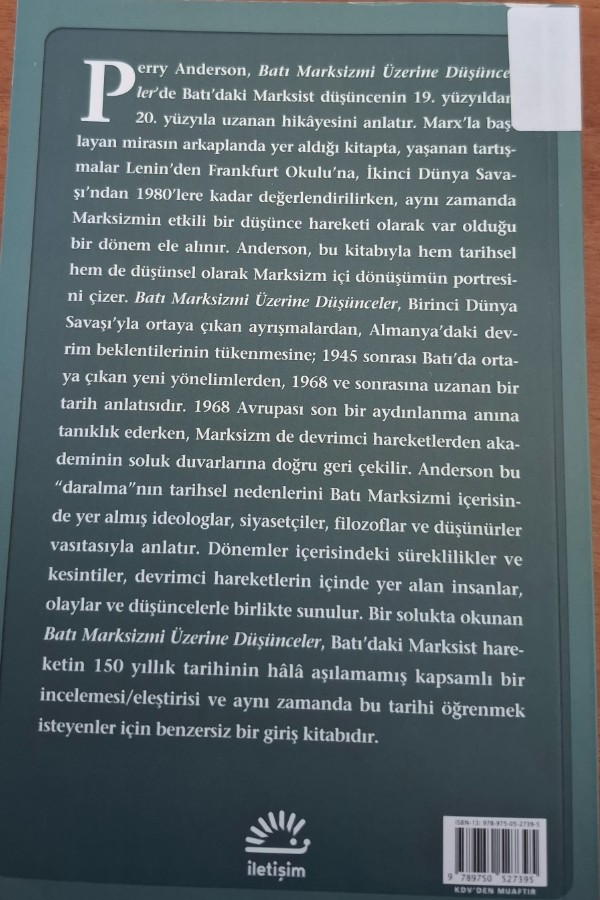 Batı marksizimi üzerine düşünceler