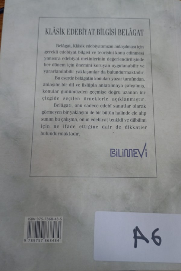 Klâsik Edebiyat Bilgisi Belâgat