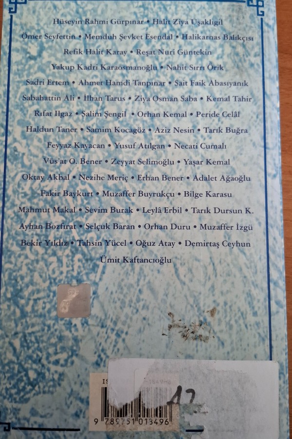 Türk edebiyatından öyküler 1