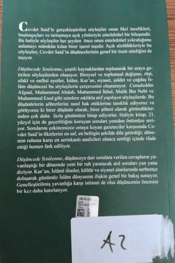 Düşüncede Yenilenme