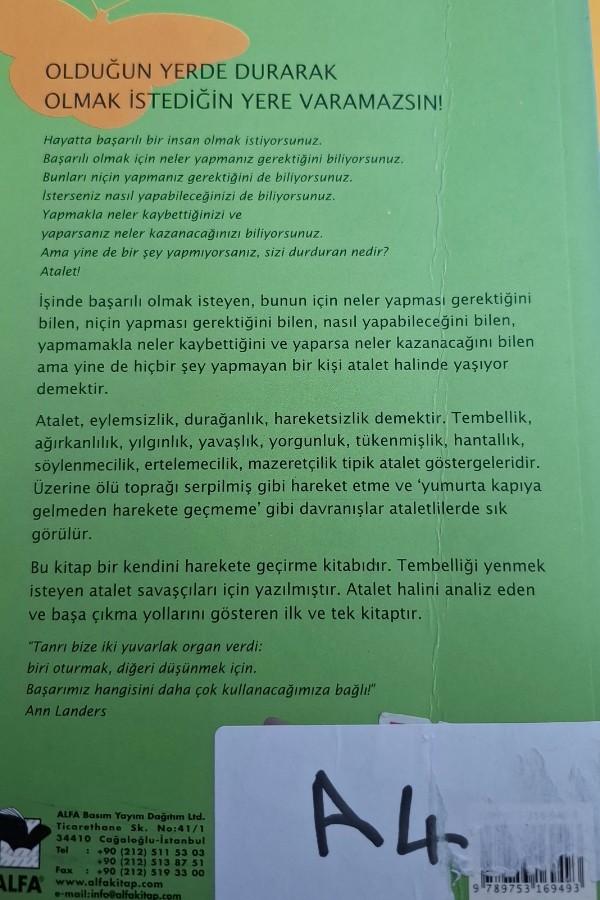 Kişisel ataleti yenmek